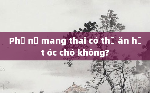 Phụ nữ mang thai có thể ăn hạt óc chó không?