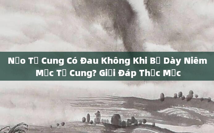 Nạo Tử Cung Có Đau Không Khi Bị Dày Niêm Mạc Tử Cung? Giải Đáp Thắc Mắc