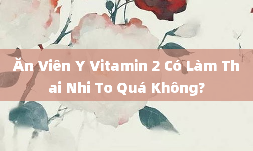 Ăn Viên Y Vitamin 2 Có Làm Thai Nhi To Quá Không?