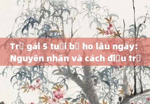 Trẻ gái 5 tuổi bị ho lâu ngày: Nguyên nhân và cách điều trị