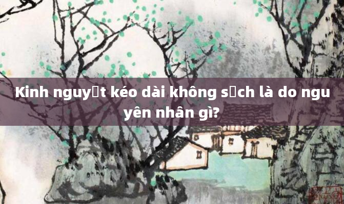 Kinh nguyệt kéo dài không sạch là do nguyên nhân gì?