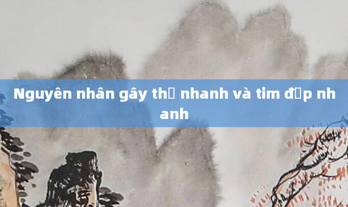 Nguyên nhân gây thở nhanh và tim đập nhanh