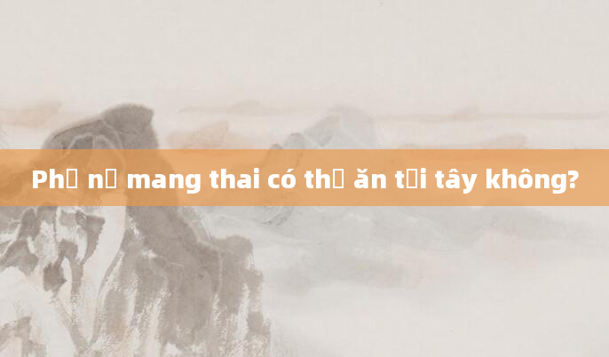 Phụ nữ mang thai có thể ăn tỏi tây không?